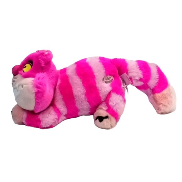 Disney Store Cheshire Cat Plush Stuffed Animal 18" from Alice in Wonderland - Picture 1 of 8